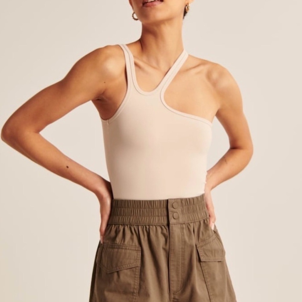 Abercrombie & Fitch NWT nude bodysuit, large